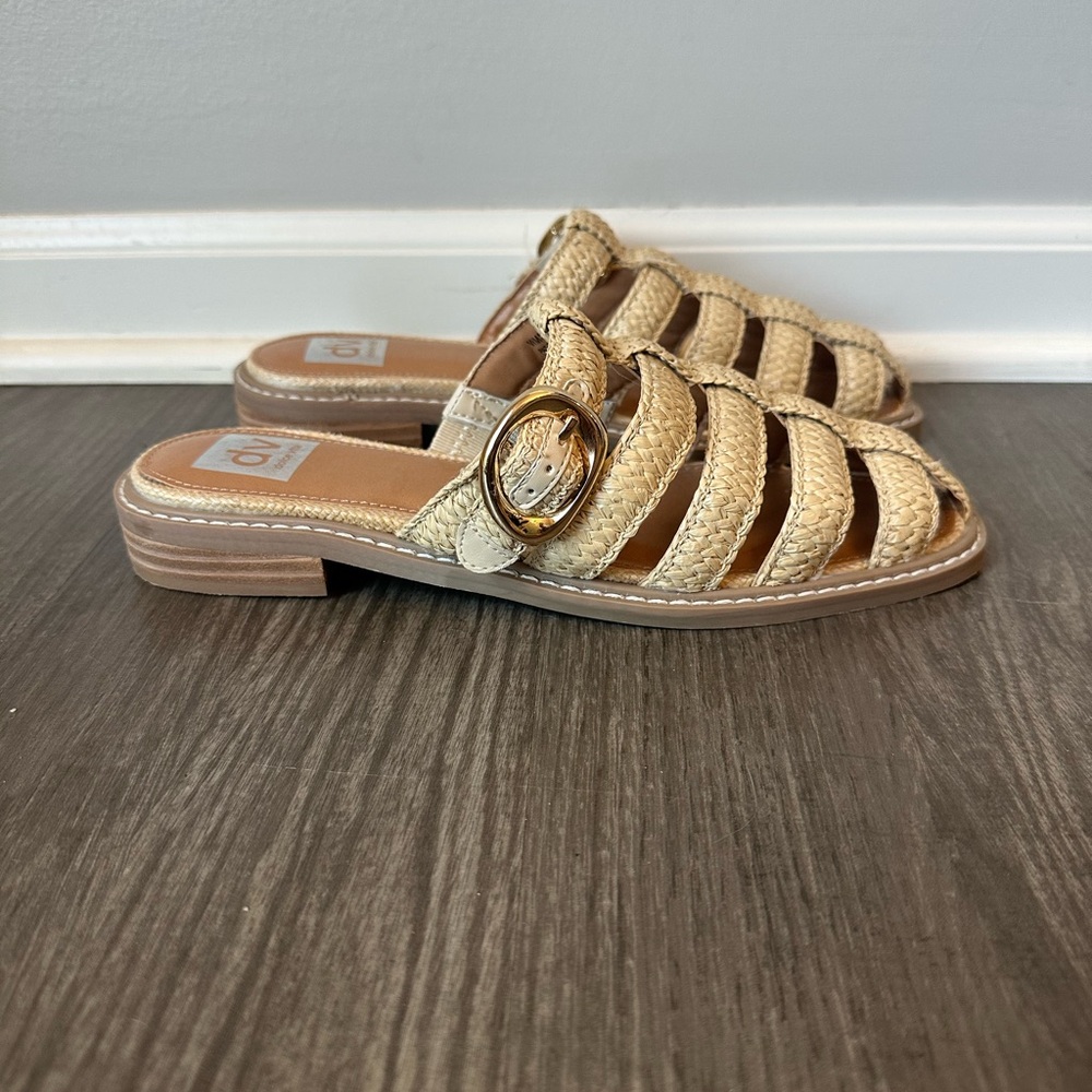 Dolce Vita Fyona Mule Sandal Beige Size 7.5